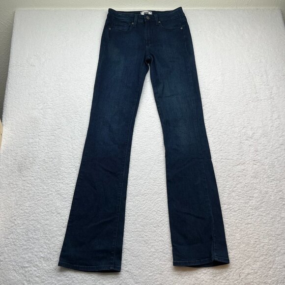 Paige | Blue Manhattan Jean In Georgie Size 27 LONG - Picture 2 of 15